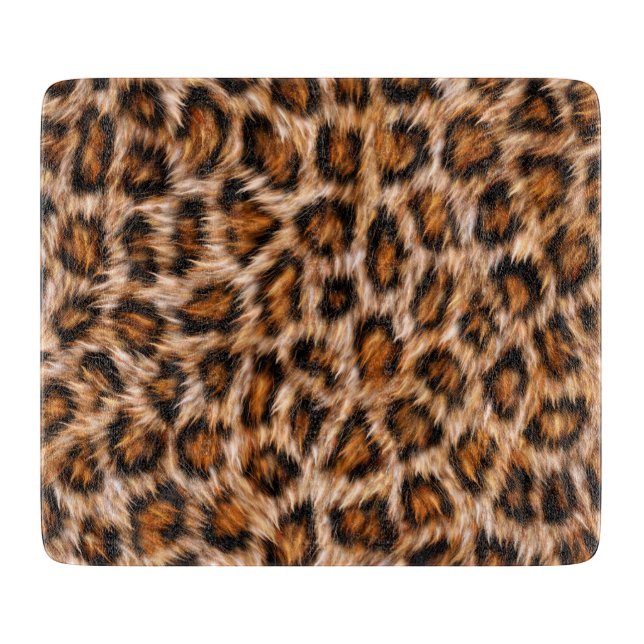 Leopard Jaguar Katt Brun Päls Mönster (Framsidan)