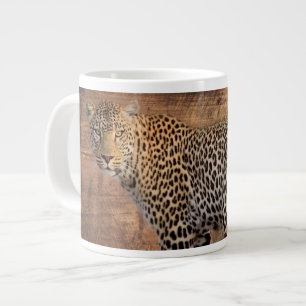 Leopard Jumbo Mugg