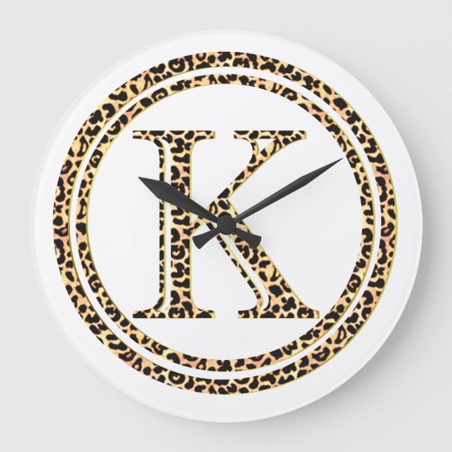 Leopard K Stor Klocka (Framsida)