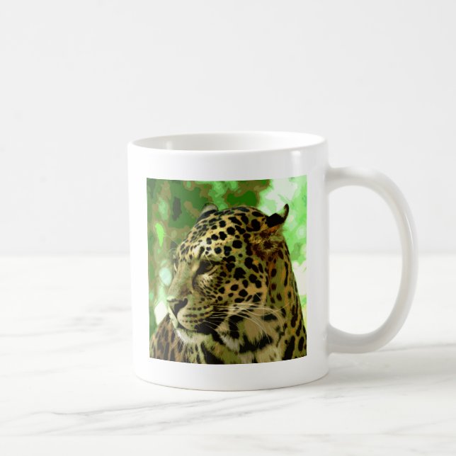 Leopard Kaffemugg (Höger)