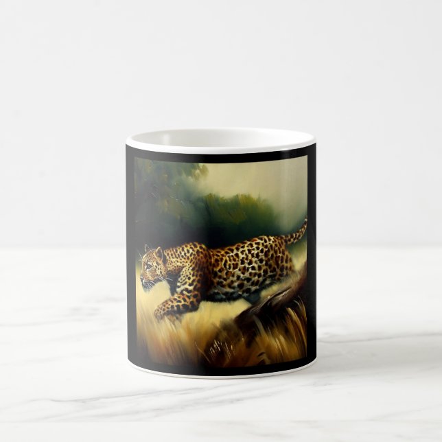 Leopard Kaffemugg (Center)