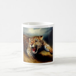 Leopard Kaffemugg
