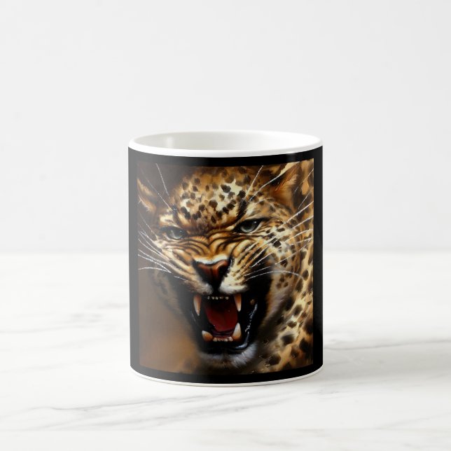 Leopard Kaffemugg (Center)