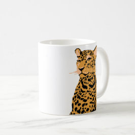Leopard Kaffemugg