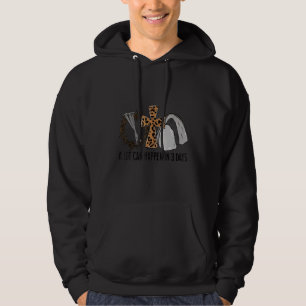 Leopard kan hända mycket om tre dagar Jesus Hoodie