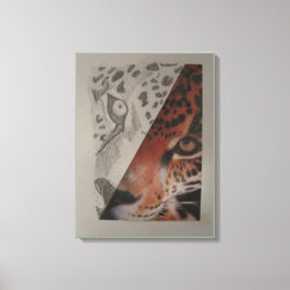 Leopard Kanvastryck