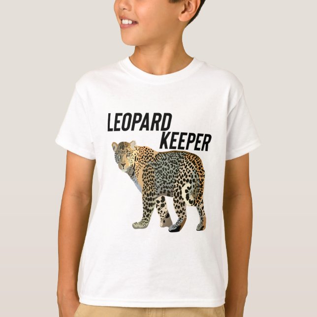 Leopard Keeper T Shirt (Framsida)