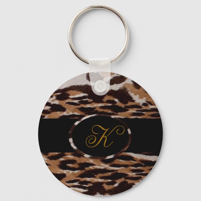 Leopard Keychain Nyckelring (Framsida)