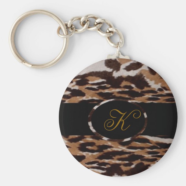 Leopard Keychain Nyckelring (Framsidan)