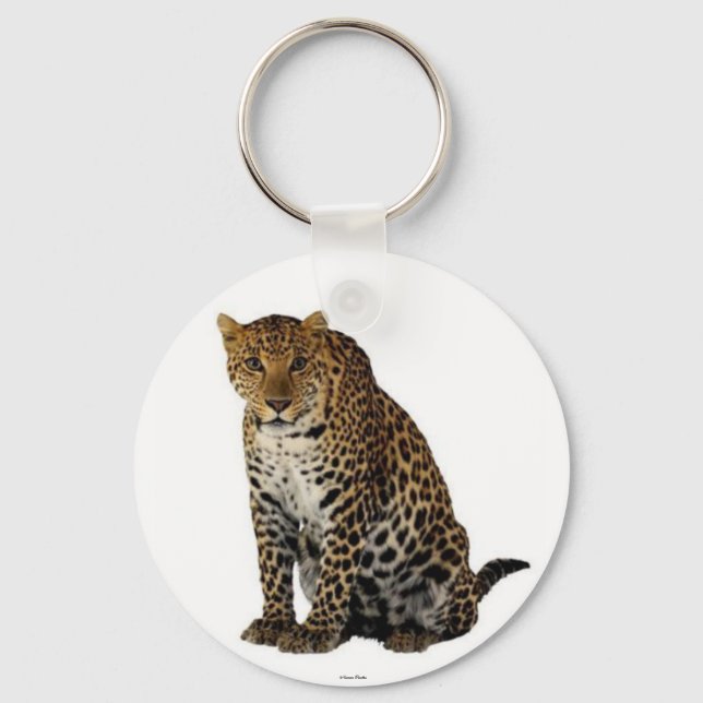 Leopard Keychain Nyckelring (Framsida)