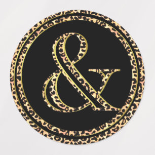 Leopard & klistermärke