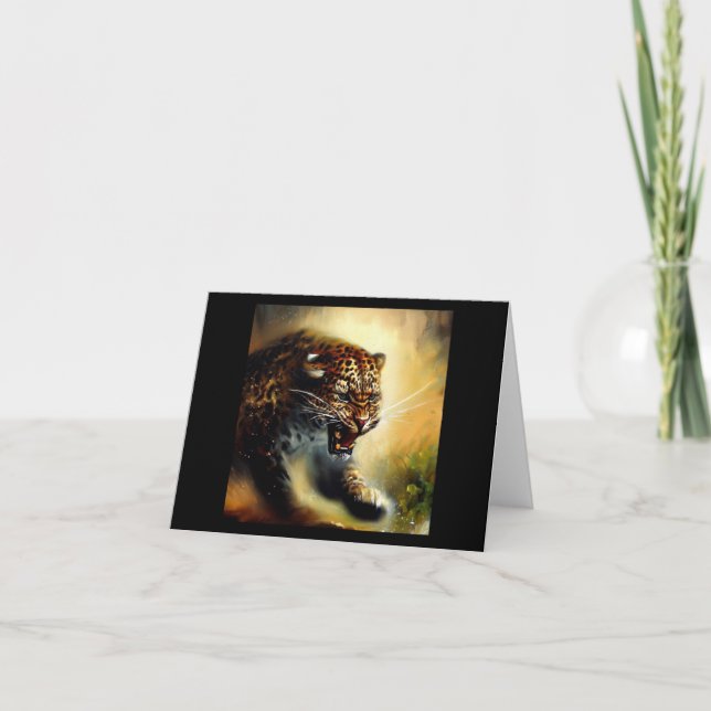 Leopard Kort (Framsida)