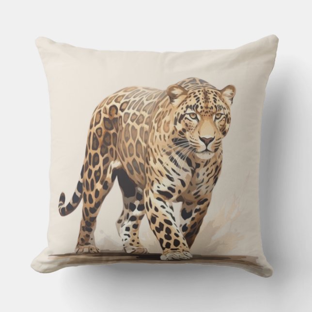 Leopard Kudde (Framsida)