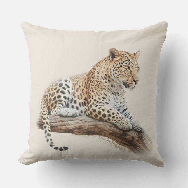 Leopard Kudde (Framsida)