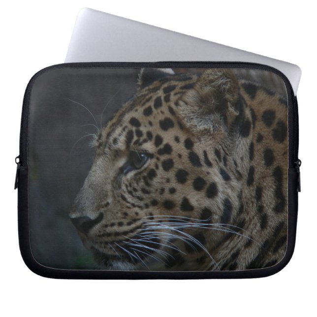 Leopard Laptop sleeve (Framsidan)
