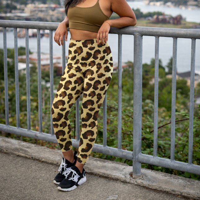 Leopard Leggings (Skapare uppladdad)