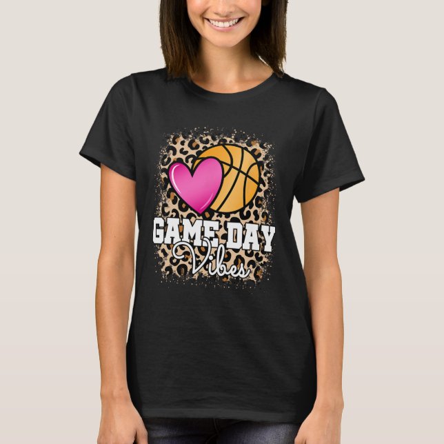 Leopard-leopard för matchdag Skriv ut kvinnofack T Shirt (Framsida)
