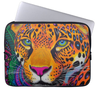 Leopard Luminous Laptop Fodral
