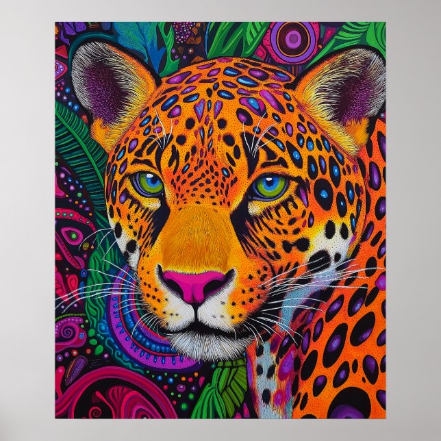 Leopard Luminous  Poster (Framsidan)