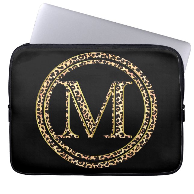 Leopard M Laptop Fodral (Framsidan)