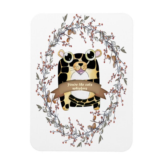 Leopard magnet (Vertikal)