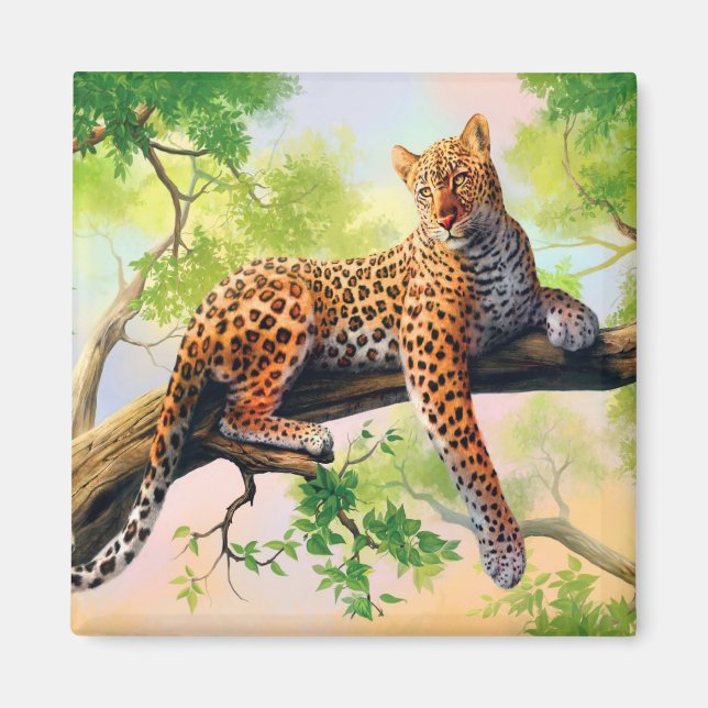 Leopard Magnet (Framsidan)