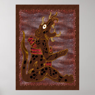 Leopard Manar Poster