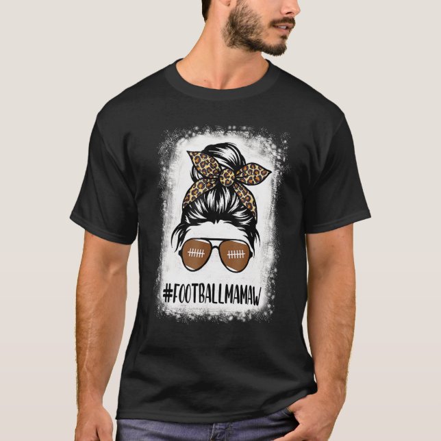 Leopard Messy Bu T Shirt (Framsida)