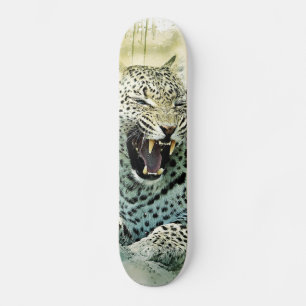 Leopard Mini Skateboard Bräda 18,5 Cm