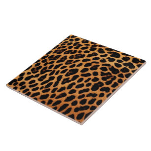 Leopard Modern Cat Animal Print Collection Kakelplatta