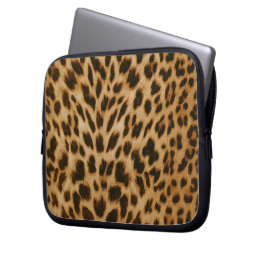 Leopard Mönster Electronics Bag Laptop Sleeve
