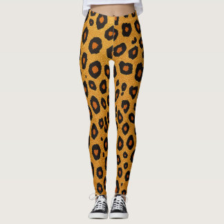 Leopard mönster leggings