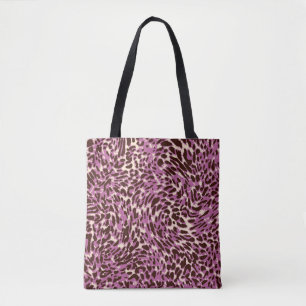 Leopard Mönster, Leopard Print, Animal print Tygkasse
