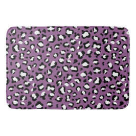 Leopard Mönster, leopard Spots, Lila Leopard Badrumsmatta