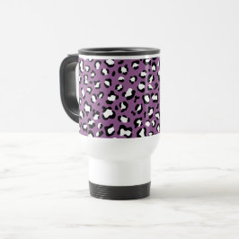 Leopard Mönster, leopard Spots, Lila Leopard Resemugg