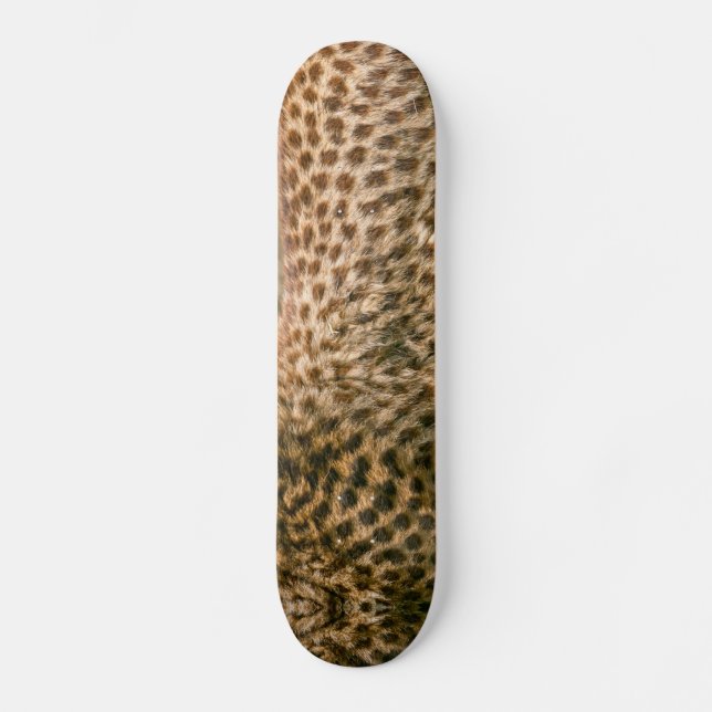 Leopard Mönster Mini Skateboard Bräda 18,5 Cm (Framsida)