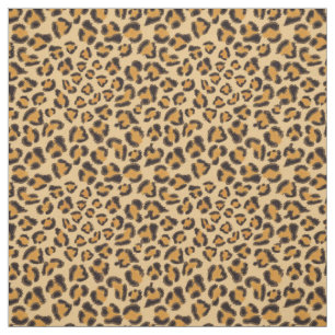 Leopard mönster tyg