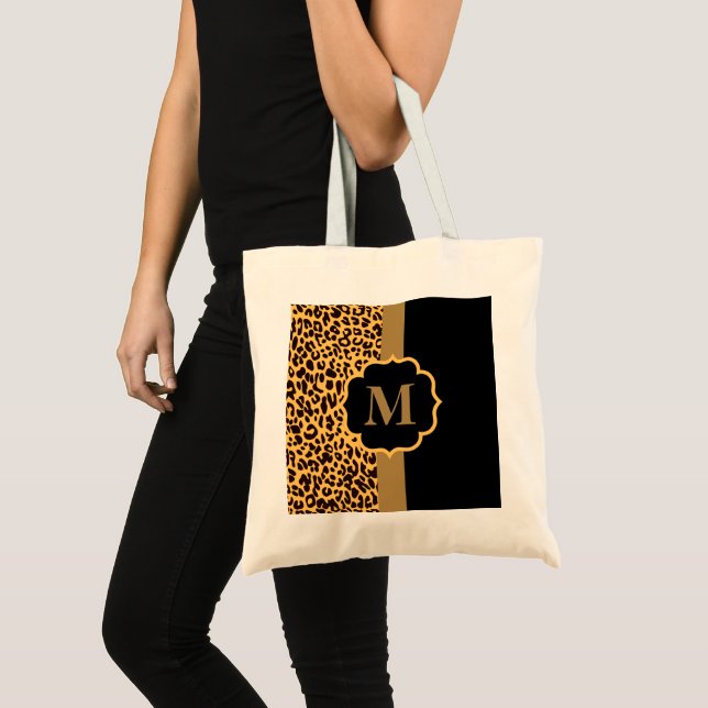 Leopard Mönster Tygkasse (Framsida (produkt))