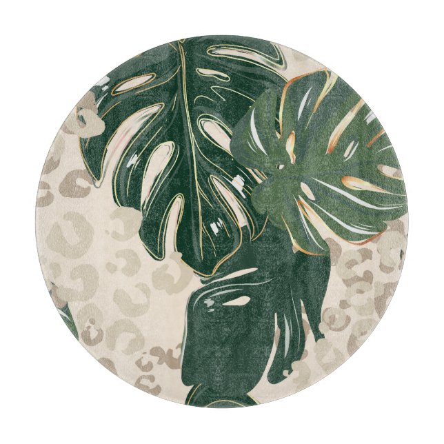 Leopard Monstera: Jungle Print Vintage. (Framsidan)