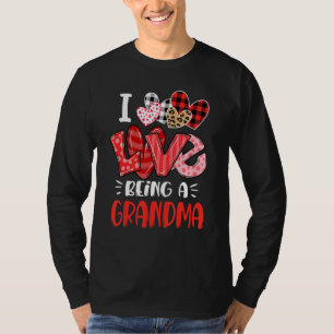 Leopard Mors dag I Kärlek som mormor R T Shirt