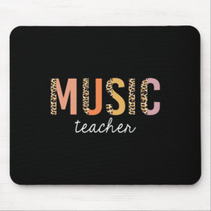 Leopard Music Teacher Cute Back to school Supplies Musmatta