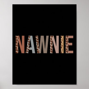 Leopard Nawnie Supplies Roligt Back to school Poster