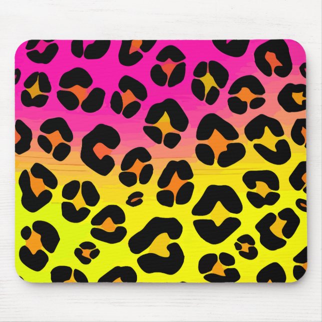 Leopard neon musmatta (Framsidan)