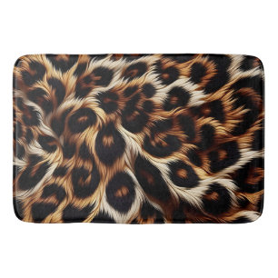 Leopard Nights: Bold Elegance Badrumsmatta