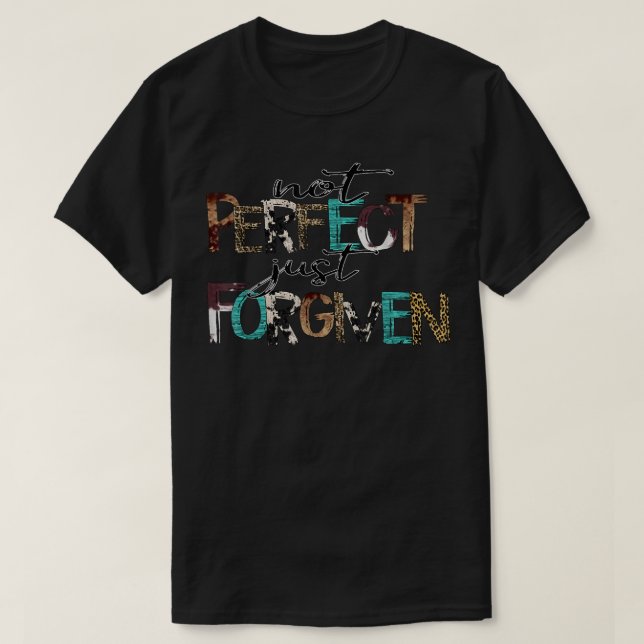 Leopard Not Perfekt just förut Christian Wester T Shirt (Design framsida)