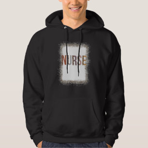 Leopard Nurse Apprecition Healthcare Workers Blea Hoodie