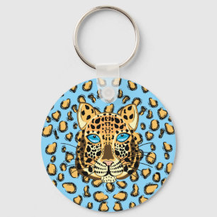 Leopard Nyckelring