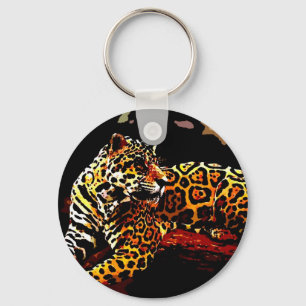 Leopard Nyckelring
