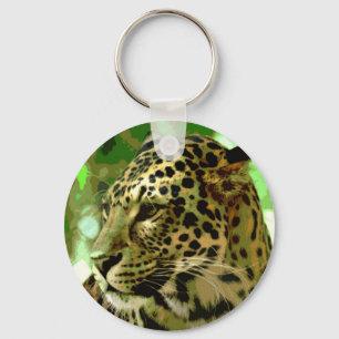 Leopard Nyckelring