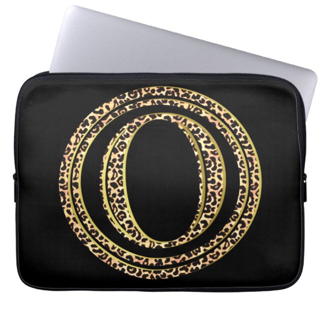 Leopard O Laptop Fodral (Framsidan)